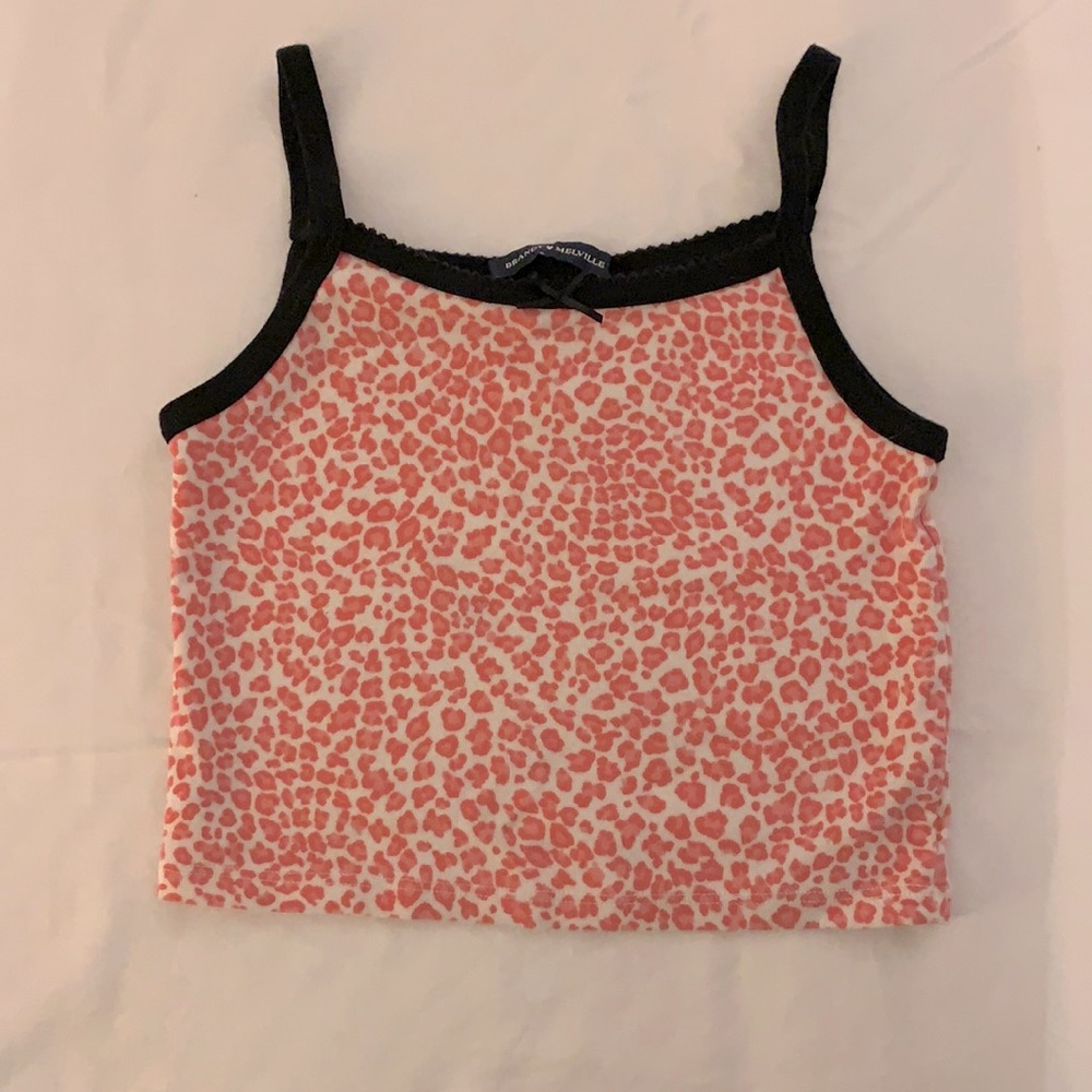 Brandy Melville cheetah tank